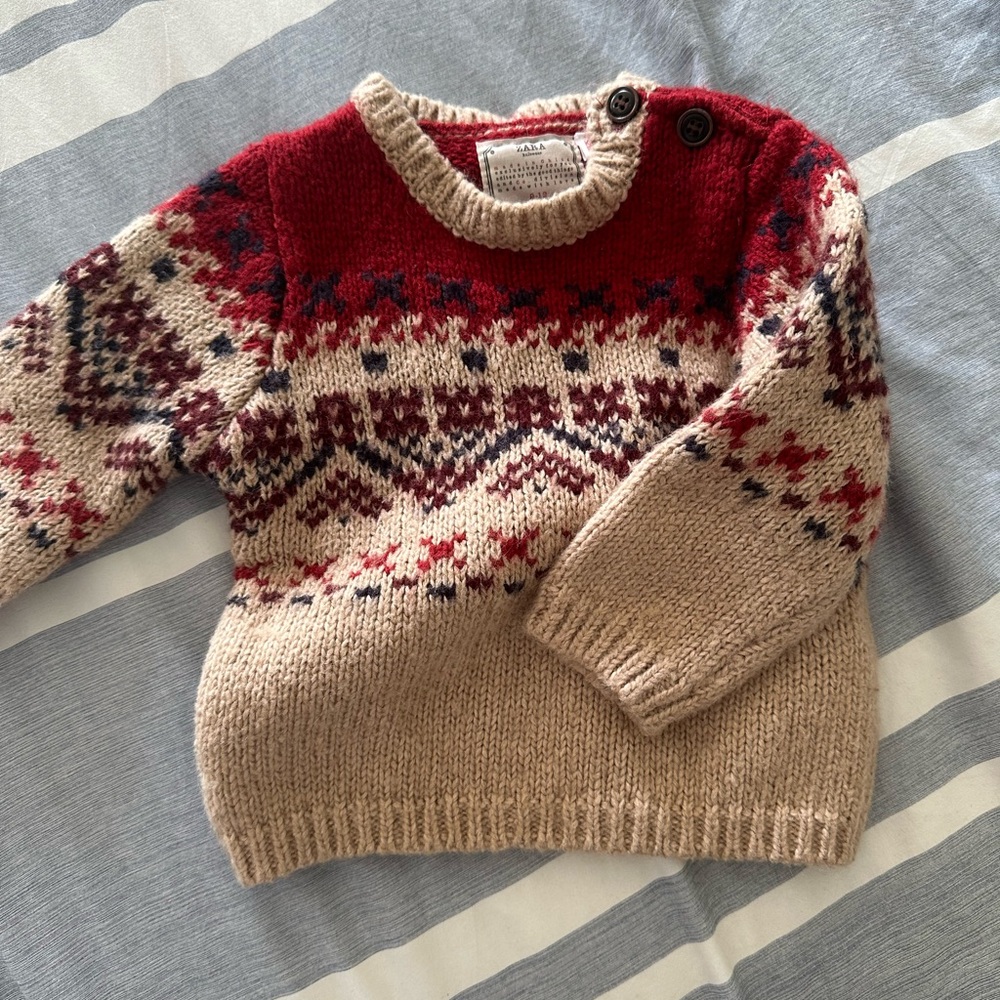 Zara baby sweater